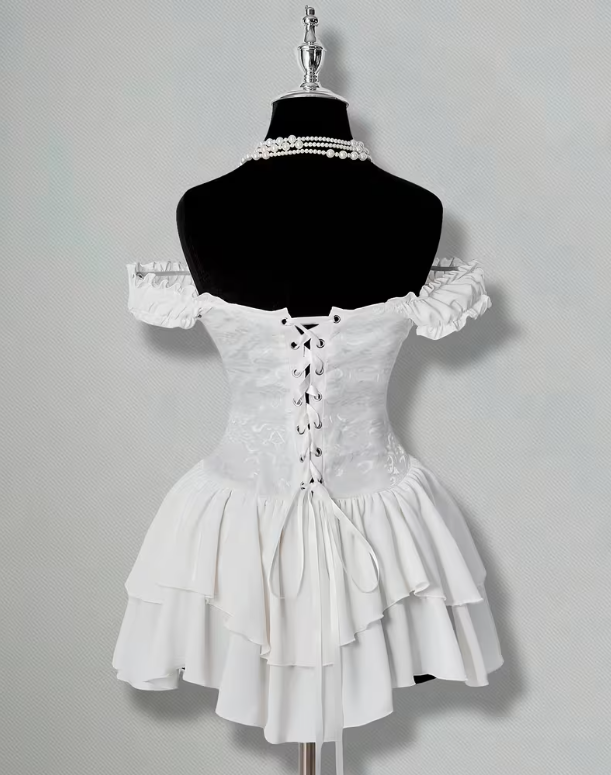 Charlotte Ruffle Mini Dress