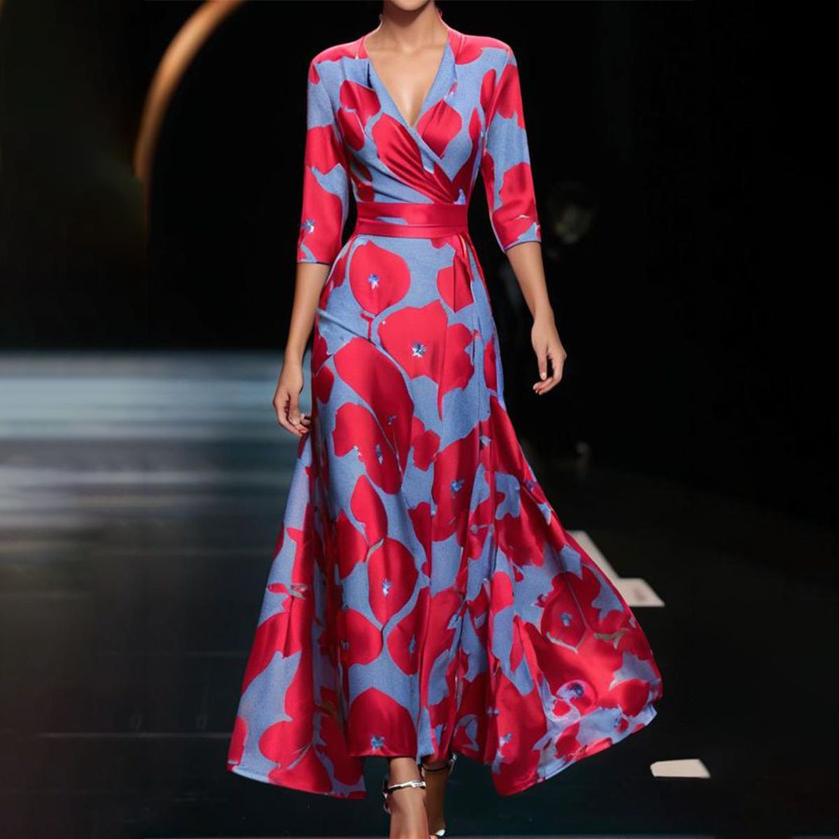 Aurora™ | Comfortable Daily V-Neck Dress