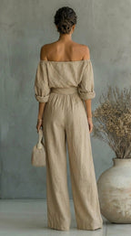 Liliána™ – Exclusive linen-effect set for a stylish summer • S1