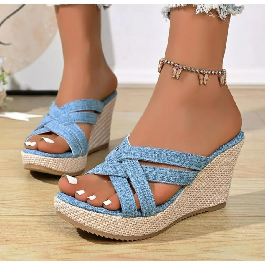 Adeline Crisscross Wedge