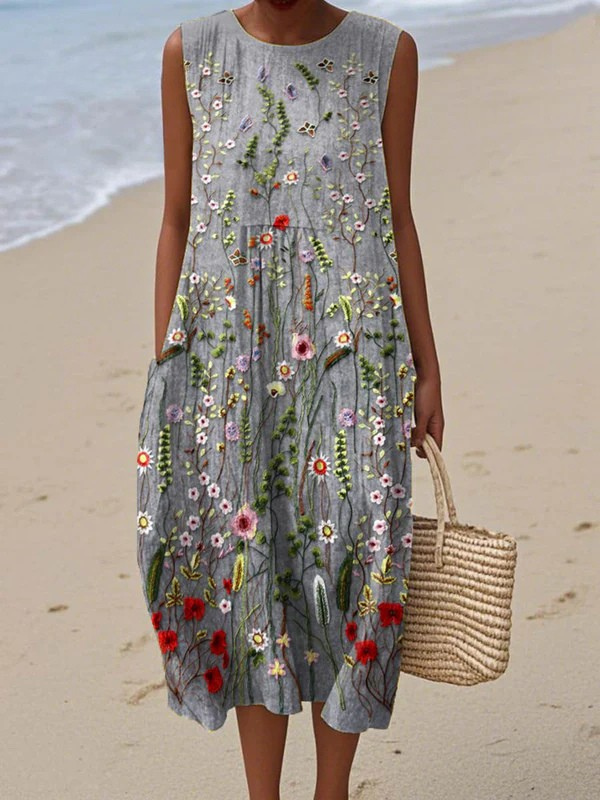 Nora™ | Wildflower Midi Dress