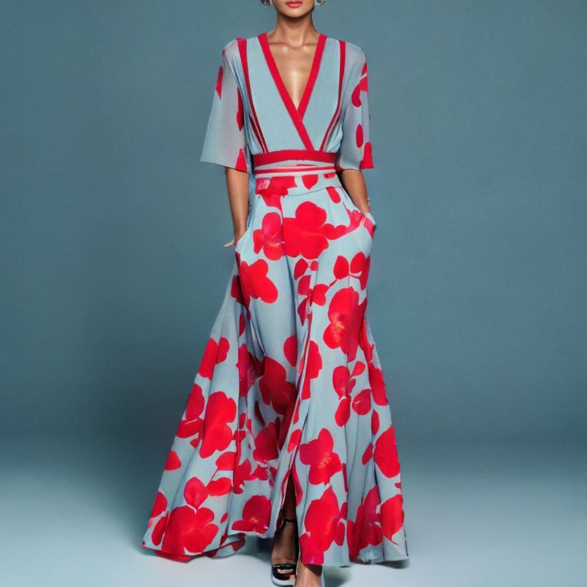 Layla™ | Elegant Viscose Dress